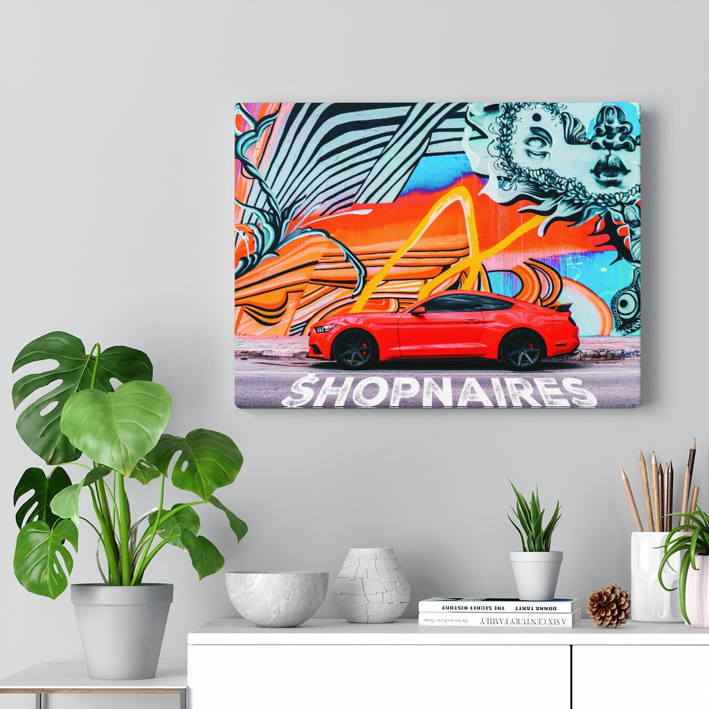 Shopnaires Porsche Boxster Canvas Wall Art