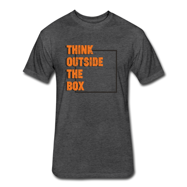 THINK OUTSIDE THE BOX - heather black