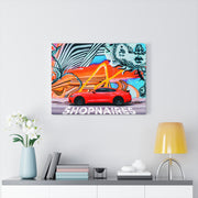 Shopnaires Porsche Boxster Canvas Wall Art