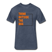 THINK OUTSIDE THE BOX - heather navy